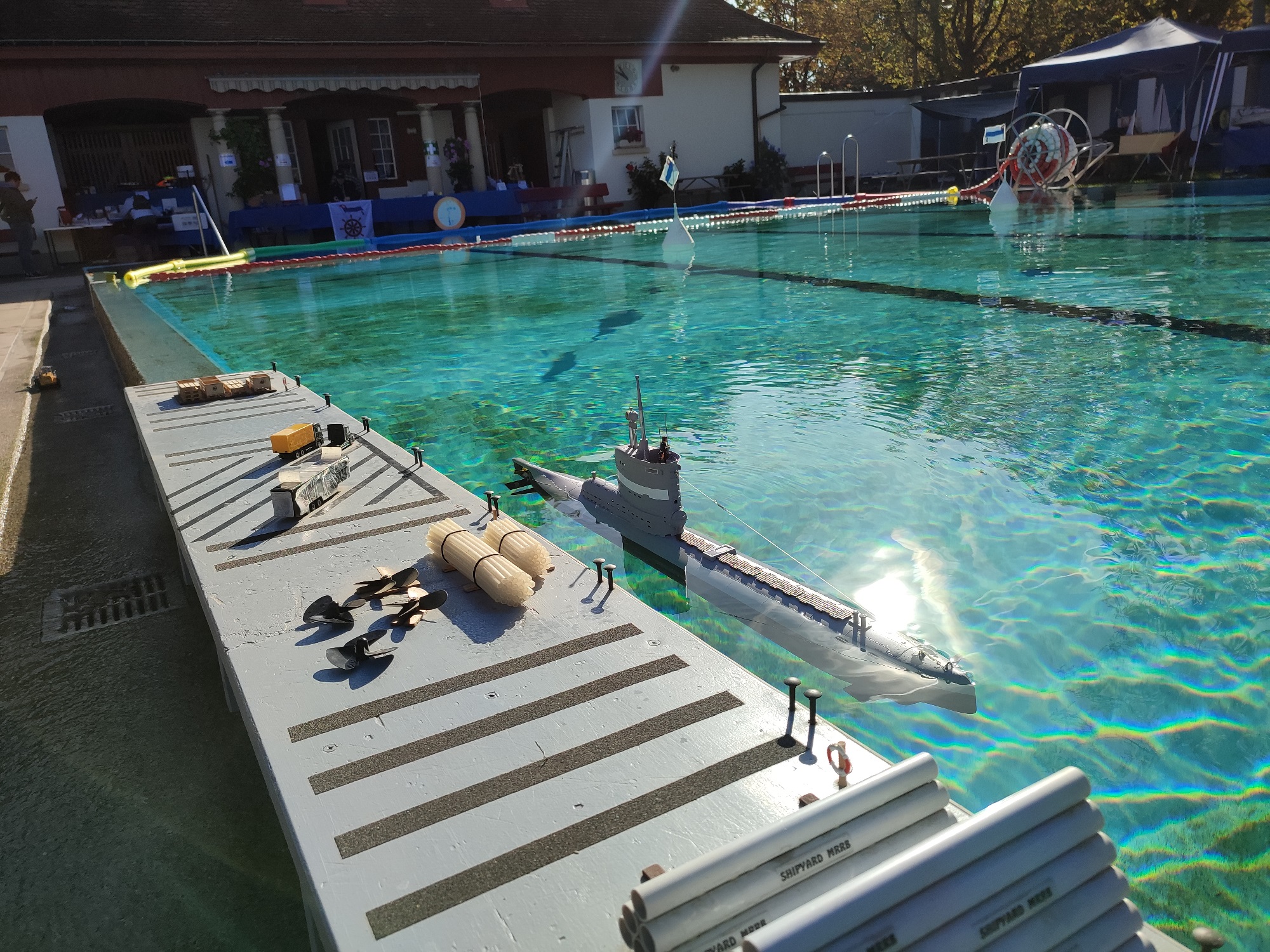 Übernahme von frischen Proviant